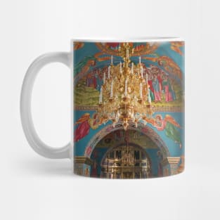 inside the Capriana Monastery Mug